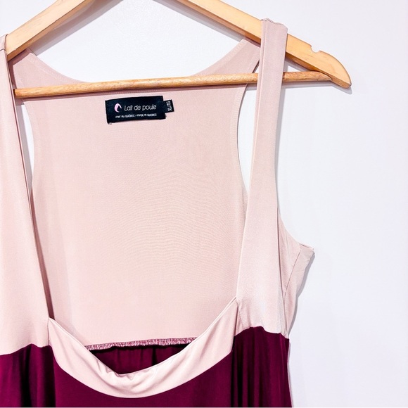 🌼NWOT🌼 LAIT DE POULE Cherry red nursing dress - Picture 4 of 7